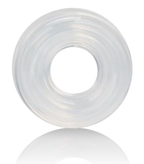 Прозрачное эрекционное кольцо Premium Silicone Ring Medium California Exotic Novelties SE-1434-20-2 - цена 