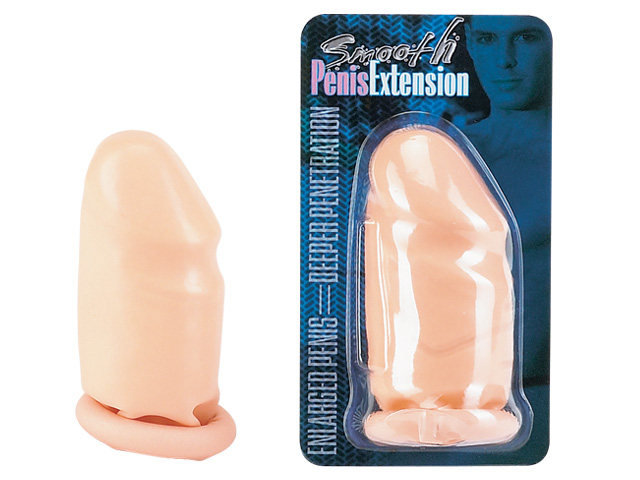 Удлиняющая насадка Smooth Penis Extension  Seven Creations 170SC - цена 