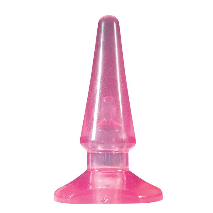 Розовая анальная пробка с вибропулей Passion Plug - 10,5 см. Toy Joy 3006009429 - цена 