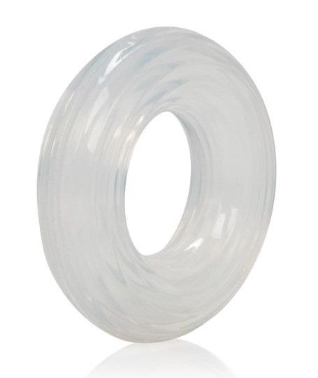Прозрачное эрекционное кольцо Premium Silicone Ring Large California Exotic Novelties SE-1434-30-2 - цена 