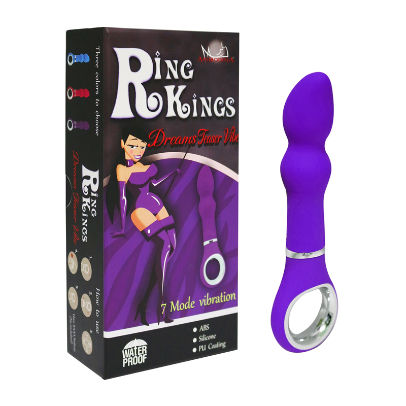 Фиолетовый вибратор Ring Kings - 7 Mode Dreams Vibe  Howells 55100-purple - цена 
