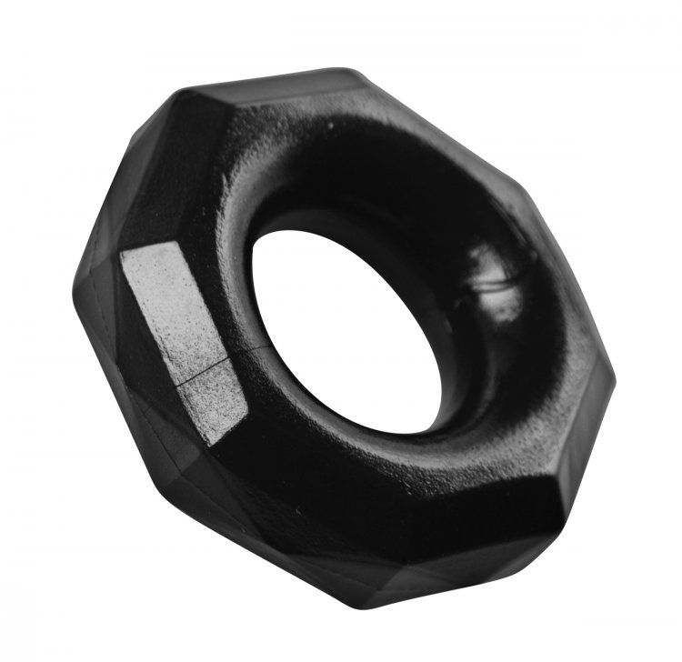 Эрекционное кольцо-гайка Bust A Nut Cock Ring XR Brands AD707 - цена 