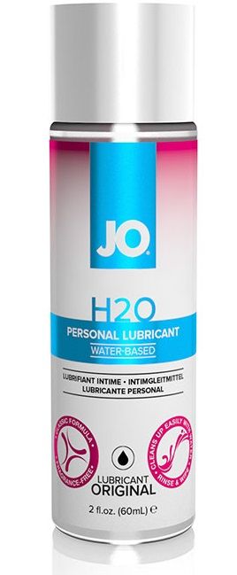 Женский нейтральный лубрикант на водной основе JO H2O FOR WOMEN ORIGINAL - 60 мл. System JO JO40068 - цена 