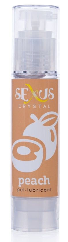 Увлажняющая смазка с ароматом персика Crystal Peach - 60 мл.  817020 - цена 