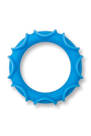 Голубое эрекционное кольцо E-Ring II Anasteisha E-ring II эрекционное кольцо - цена 