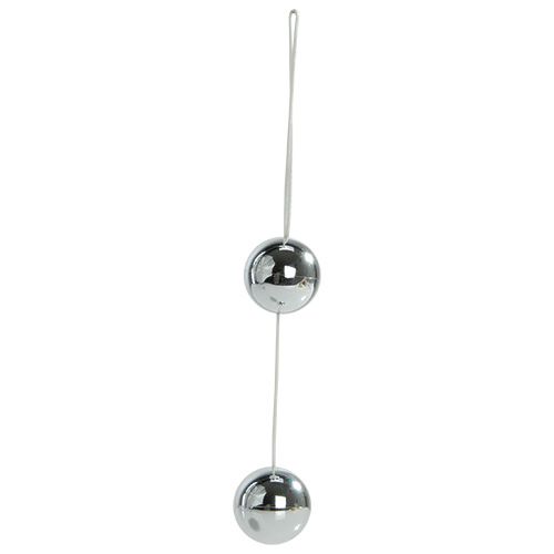 Серебристые вагинальные шарики CANDY BALLS LUX  T4L-00801365 955 р.