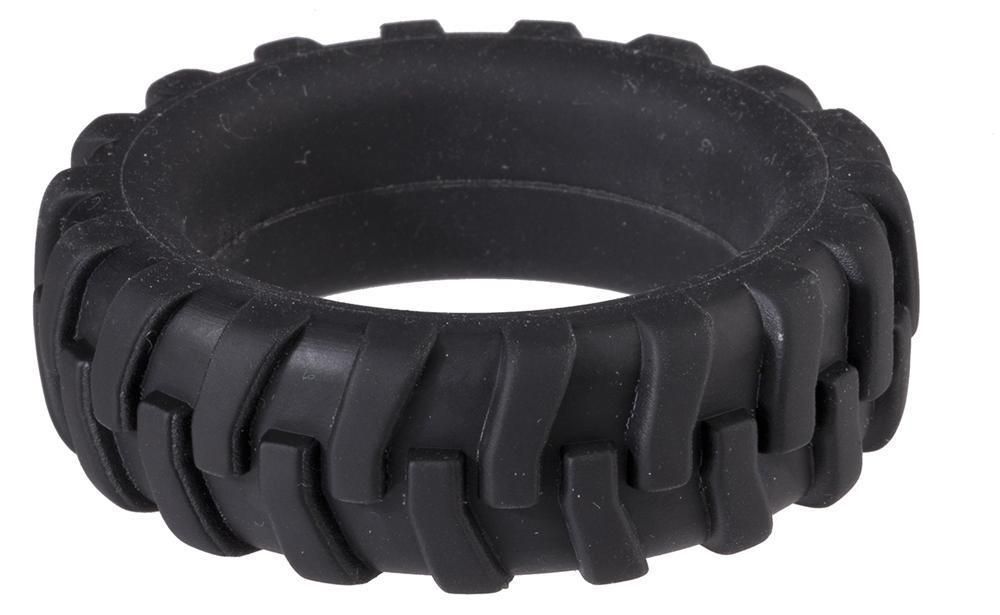 Эрекционное кольцо в форме шины PENIS TIRE Dream Toys 20737 - цена 