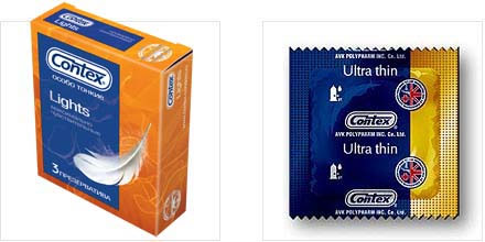 Особо тонкие презервативы Contex Lights - 3 шт. Contex Contex Light №3 - цена 