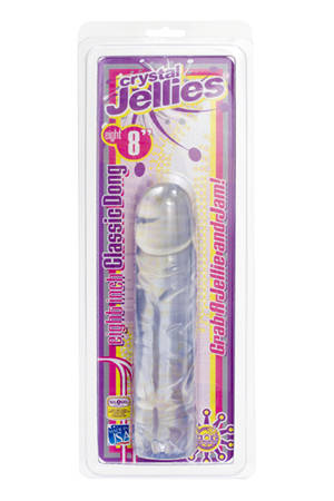 Фаллоимитатор гелевый Сristal Jellies - 19 см. Doc Johnson 0285-02-CD - цена 