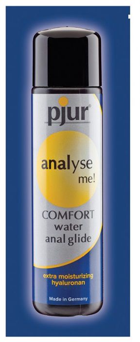 Анальный лубрикант pjur ANALYSE ME Comfort Water Anal Glide - 2 мл. Pjur 11950 - цена 