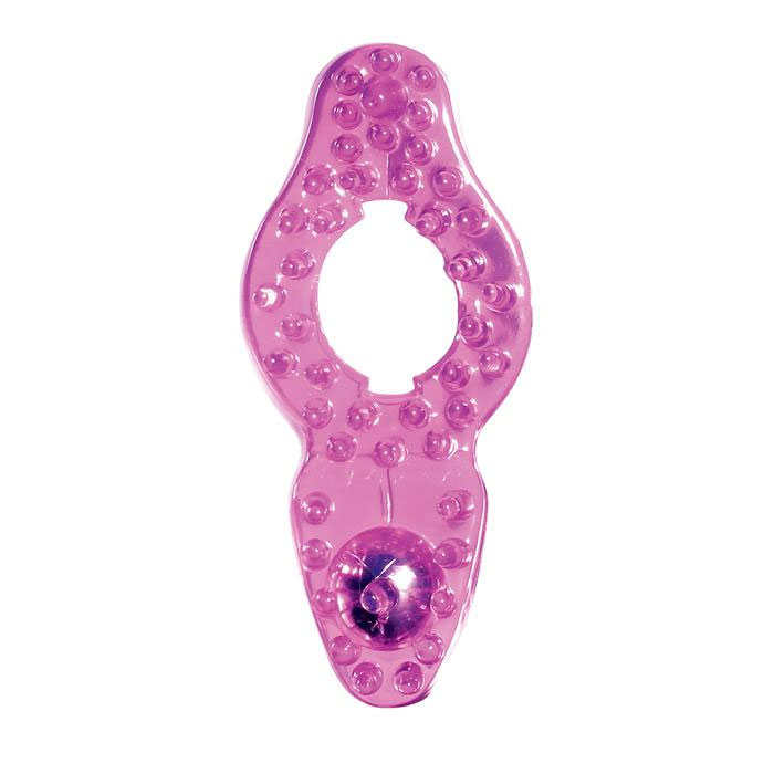 Розовое эрекционное колечко с шипами Wonderful Womanizer Toy Joy 3006009136 - цена 