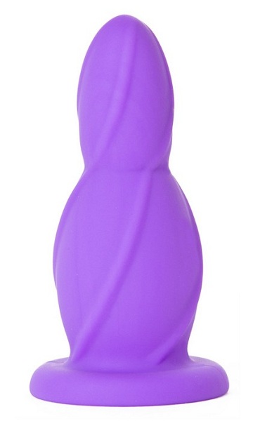 Маленькая фиолетовая анальная втулка Small Buttplug - 9,4 см. Shots Media BV SHT115PUR - цена 