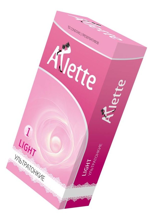 Ультратонкие презервативы Arlette Light - 12 шт.  812 - цена 