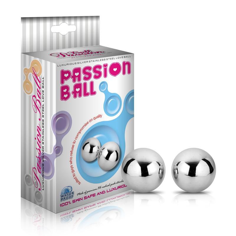 Стальные вагинальные шарики Passion Ball AN-PS05-02 992 р.