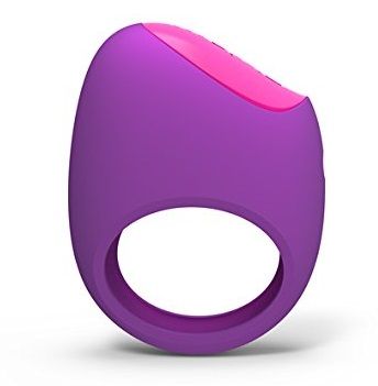 Фиолетовое перезаряжаемое эрекционное кольцо LIFEGUARD RING VIBE PicoBong PB3705 - цена 