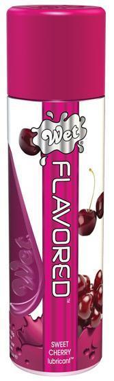 Лубрикант Wet Flavored Popp N Cherry с ароматом вишни - 89 мл. Wet International Inc. 21506 - цена 