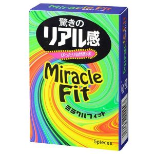Презервативы Sagami Miracle Fit - 5 шт. Sagami Sagami Miracle Fit №5 - цена 