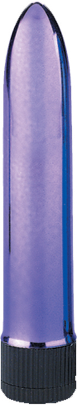 Фиолетовый классический вибратор KRYPTON STIX 5 MASSAGER M/S PURPLE - 12,7 см. NMC 110484 - цена 