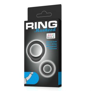 Набор эрекционных колец Ring Manhood Baile BI-210153-0801 - цена 