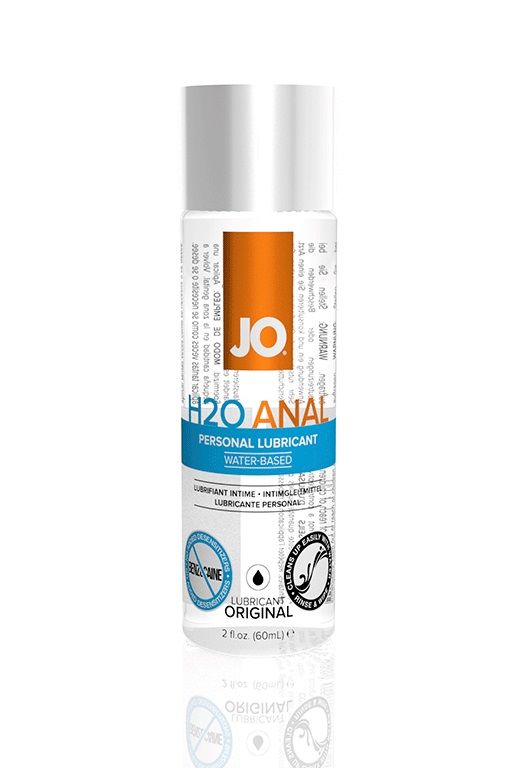 Анальный лубрикант на водной основе JO Anal H2O - 60 мл. System JO JO40111 - цена 