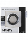 Чёрное эрекционное кольцо Infinity XL Cockring Shots Media BV MJU012BLK - цена 