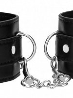 Черные наручники с электростимуляцией Electro Handcuffs Shots Media BV ELC016BLK с доставкой 