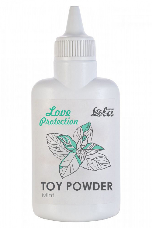 Пудра для игрушек Love Protection с ароматом мяты - 30 гр. Lola toys 1823-01Lola с доставкой 
