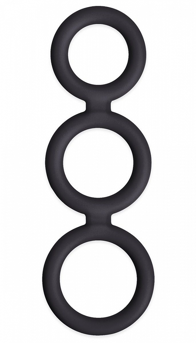 Тройное эрекционное кольцо Renegade Triad Cock Ring NS Novelties NSN-1116-83 - цена 