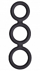Тройное эрекционное кольцо Renegade Triad Cock Ring NS Novelties NSN-1116-83 - цена 