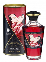 Массажное интимное масло с ароматом вишни - 100 мл. Shunga 2200 с доставкой 