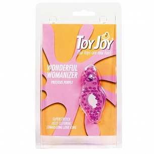 Розовое эрекционное колечко с шипами Wonderful Womanizer Toy Joy 3006009136 - цена 