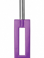 Фиолетовая шлёпалка Leather Gap Paddle - 35 см. Shots Media BV OU018PUR с доставкой 