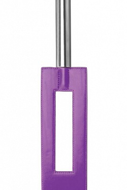 Фиолетовая шлёпалка Leather Gap Paddle - 35 см. Shots Media BV OU018PUR с доставкой 