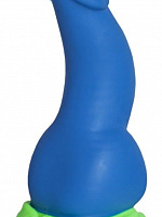 Синий фаллоимитатор  Дракон Эглан Mini  - 17 см. Erasexa zoo81 с доставкой 