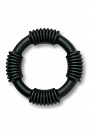 Черное эрекционное кольцо E-Ring Anasteisha E-ring эрекционное кольцо - цена 