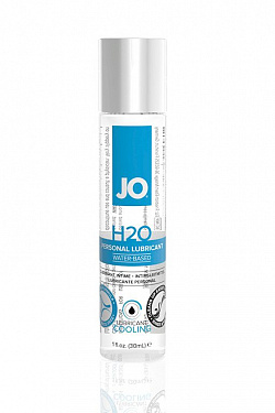 Охлаждающий лубрикант на водной основе JO Personal Lubricant H2O COOLING - 30 мл. System JO JO10232 с доставкой 