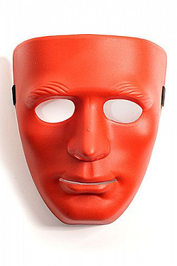 Красная маска из пластика Sitabella 6052-2 с доставкой 
