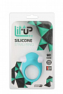 Голубое эрекционное кольцо LIT-UP SILICONE STIMU RING 6 Dream Toys 21237 - цена 