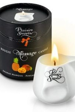 Массажная свеча с ароматом манго и ананаса Bougie de Massage Ananas Mangue - 80 мл.  826033 с доставкой 