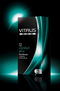 Контурные презервативы VITALIS PREMIUM comfort plus - 12 шт. R S GmbH VITALIS PREMIUM №12 comfort plus с доставкой 