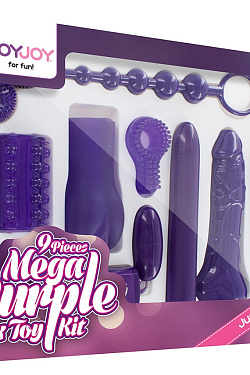 Эротический набор Toy Joy Mega Purple Toy Joy 3006010120 с доставкой 