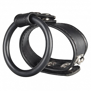 Двойное кольцо выносливости на пенис DUAL STAMINA RING BlueLine BLM1719 - цена 