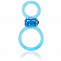 Синее двухпетельное кольцо Ofinity Plus Screaming O OFYP-BU-101 - цена 