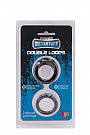 Набор из 2 эрекционных колец MENZSTUFF DOUBLE LOOPS 2 SILICONE RING: одинарного и двойного Dream Toys 21181 - цена 