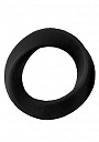 Чёрное эрекционное кольцо Infinity Large Cockring Shots Media BV MJU013BLK - цена 