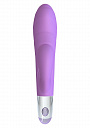 Фиолетовый вибратор Lovely Vibes G-spot Twin - 20 см. Mae B 10624LV - цена 