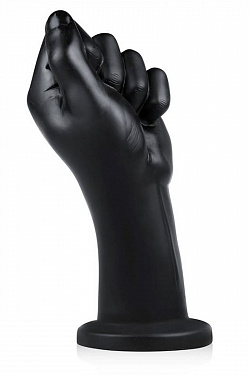 Черная, сжатая в кулак рука Fist Corps - 22 см.  BUTTR011 с доставкой 