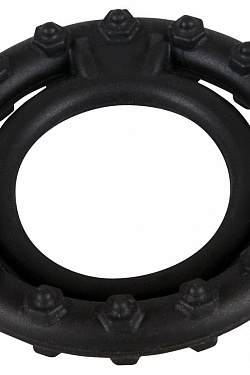 Чёрное кольцо для пениса Steely Cockring Orion 0507032 с доставкой 