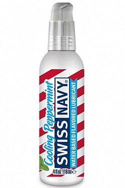   Swiss Navy Cooling Pepermint Lube    - 118 . Swiss navy SNFCP4   