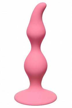    Curved Anal Plug Pink - 12,5 .  4105-01Lola   